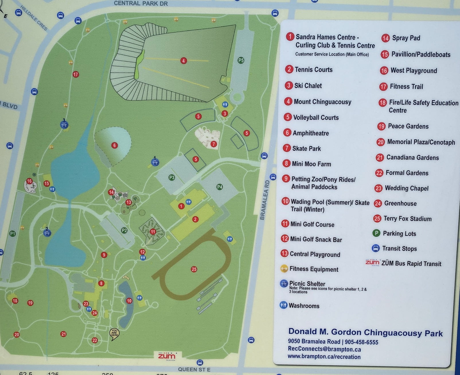 Chinguacousy Park wading pool